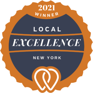 Upcity's Video Production NYC Local Excellence Award Badge for 2021